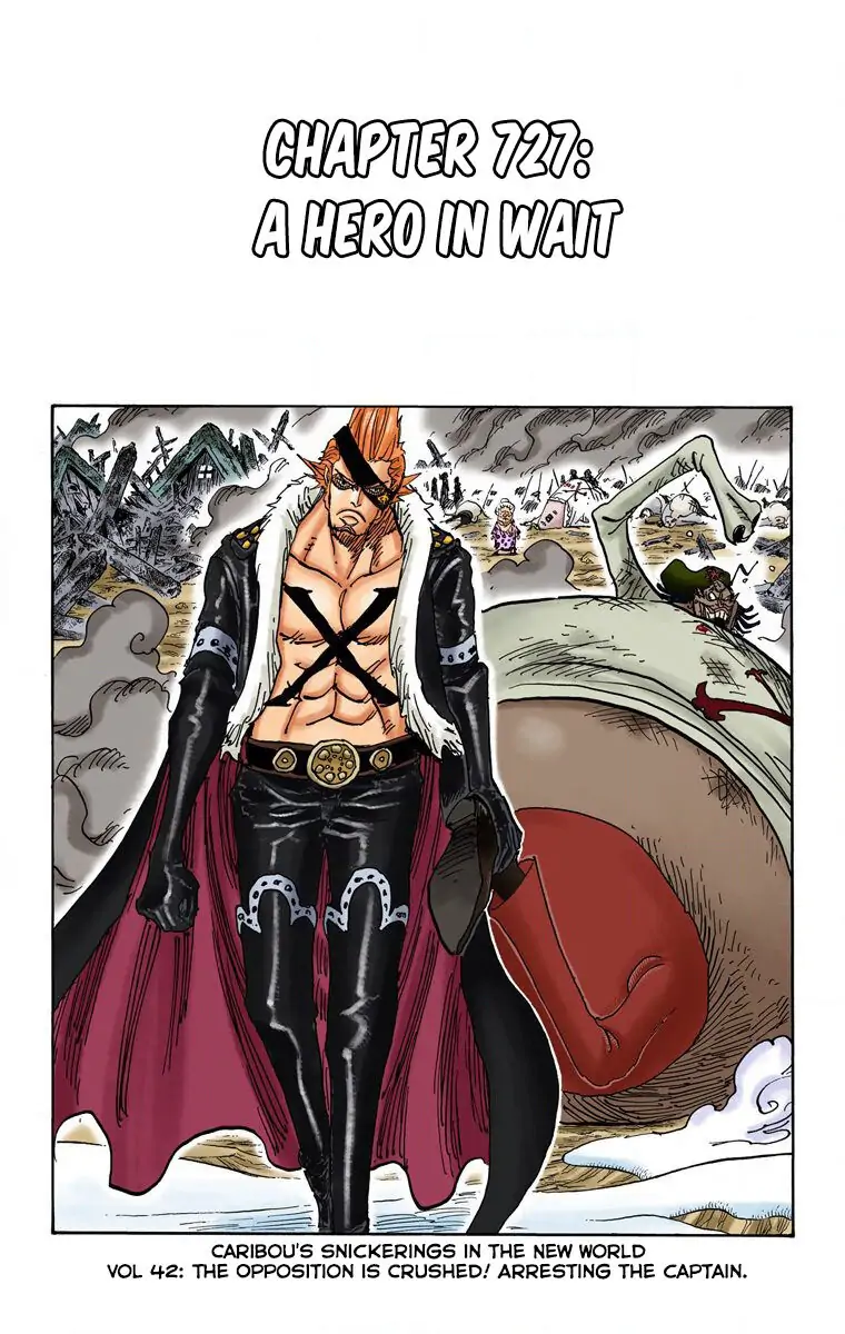 One Piece Digital Colored Chapter 727 image 02